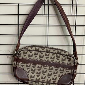 RARE Monogram Michael Kors Baguette Bag